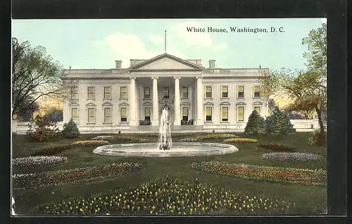 AK Washington D.C., Front View of the White House