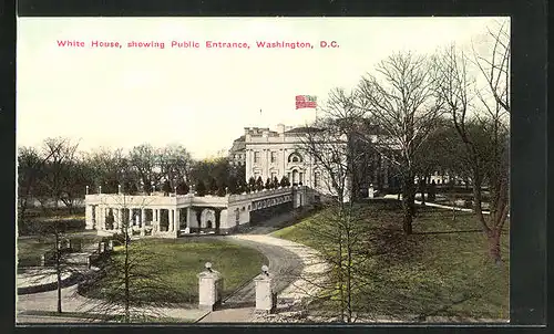 AK Washington D.C., Public Entrance of the White House
