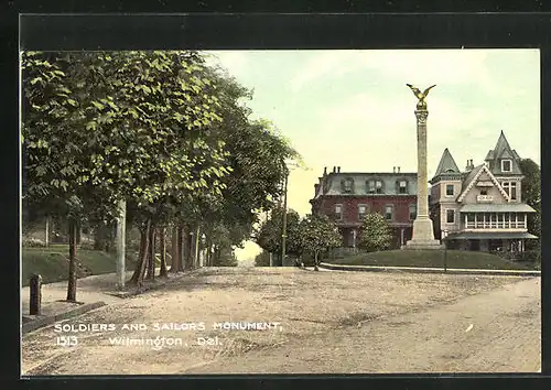 AK Wilmington, DE, Soldiers and Sailors Monument, 1513