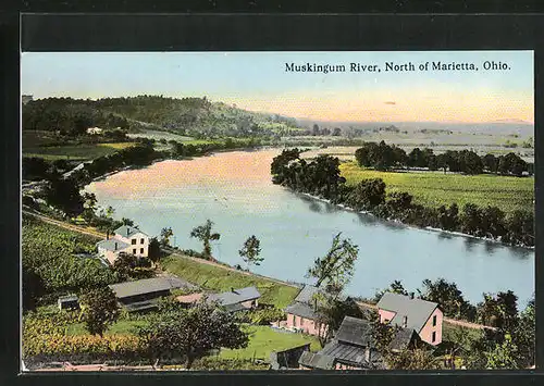 AK Marietta, OH, Muskingum River