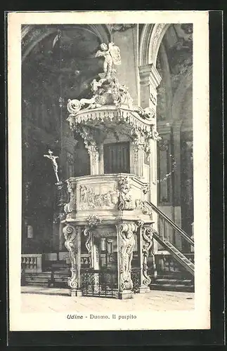 AK Udine, Duomo, II pulpito