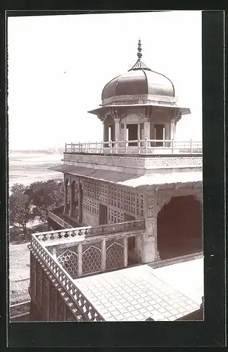 AK Agra, Blick vom Turm eines Tempels