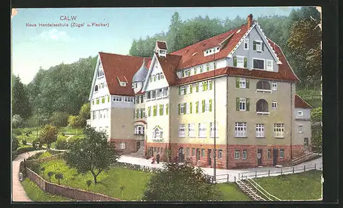 AK Calw, Neue Handelsschule Zügel und Fischer