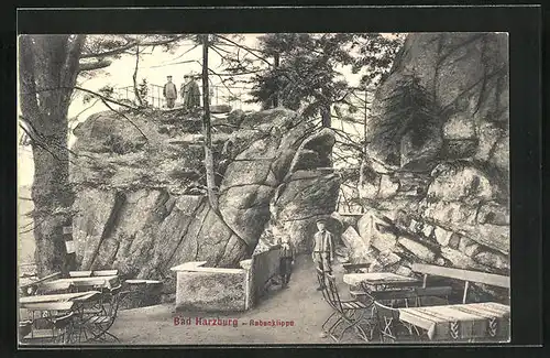 AK Bad Harzburg, Café Rabenklippe
