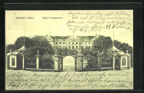 AK Engers a. Rhein, Königliche Kriegsschule