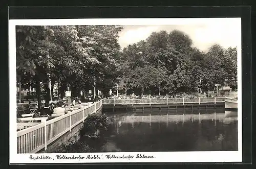 AK Woltersdorf, Gaststätte Woltersdorfer Mühle, Woltersdorfer Schleuse