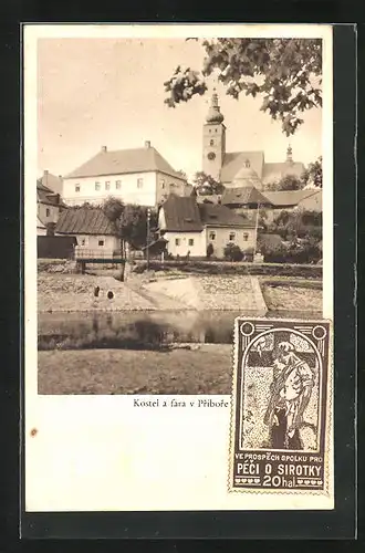 AK Pribor, Kostel a fara