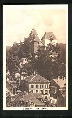 AK Burgdorf, Blick zum Schloss