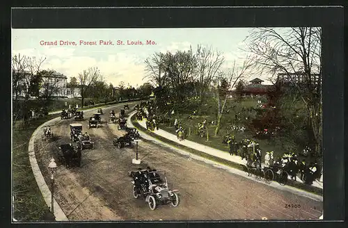 AK St. Louis, MO, Grand Drive, Forest Park