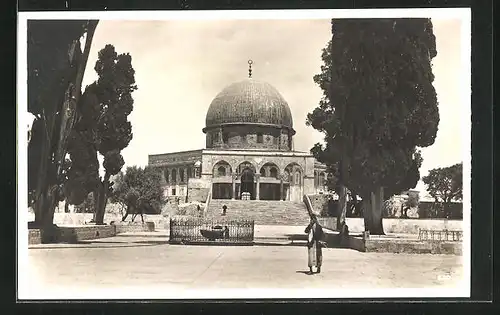 AK Jerusalem, Felsendom, Omar-Moschee