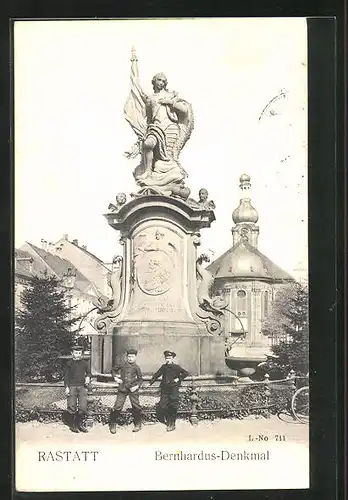 AK Rastatt, Bernhardus-Denkmal