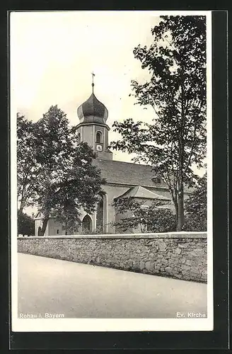 AK Rehau i. Bayern, Ev. Kirche