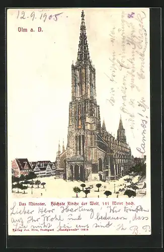 AK Ulm a. D., Das Münster