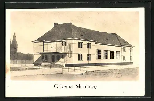 AK Moutnice, Orlovna, Orel