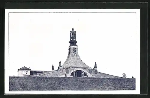 AK Austerlitz /Slavkov, Friedensdenkmal bei Pratze