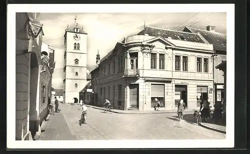 AK Straznice, Veselska ulice, Strassenpartie