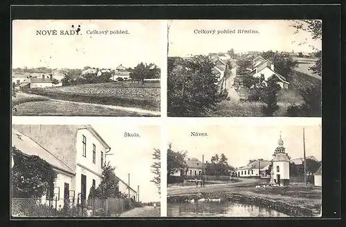 AK Nove Sady, Naves, Skola, Celkovy pohled Brezina