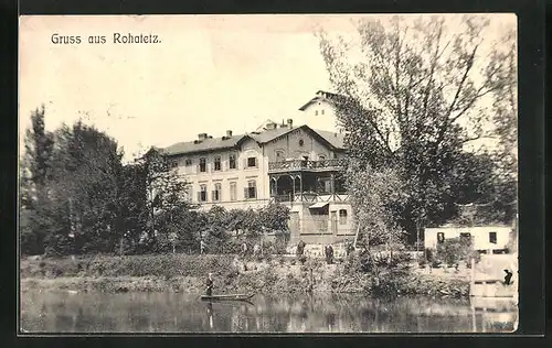 AK Roihatetz, Uferpartie und Boot