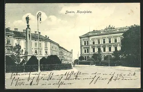 AK Znaim, Landes-Ober-Realschule am Kopalplatz