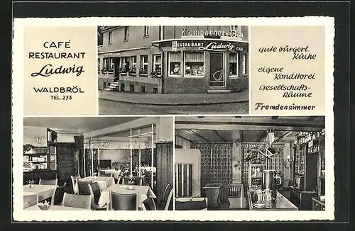AK Waldbröl, Cafe Restaurant Ludwig