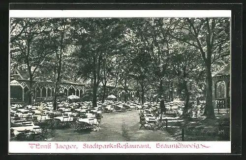 AK Braunschweig, Erst Jäger Stadtpark-Restaurant