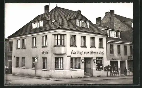 AK Altenkirchen /Westerwald, Gasthof und Café Zur Krone