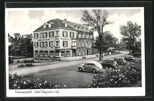 AK Flammersfeld im Westerwald, Hotel Bergischer Hof