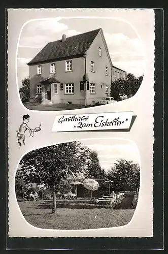 AK Winkelbach im Westerwald, Gasthaus Zum Eiskeller