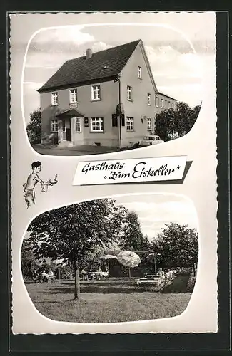 AK Winkelbach im Westerwald, Gasthaus Zum Eiskeller