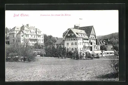 AK Bad Elster, Sanatorium Sanitätsrat Dr. Köhler