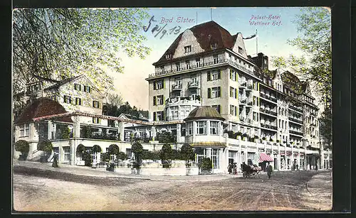 AK Bad Elster, Hotel Wettiner Hof