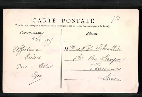 AK Montlhéry, Grande-Rue et Porte de Linas