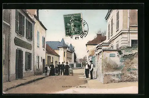 AK Saintry, La Mairie