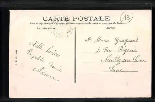 AK Saintry, La Mairie