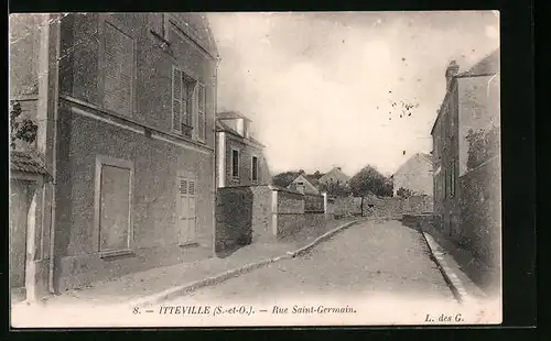 AK Itteville, Rue Saint-Germain