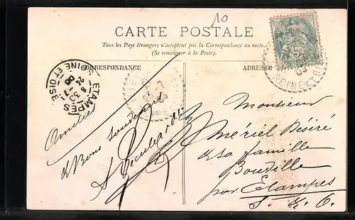 AK Itteville, Rue Saint-Germain