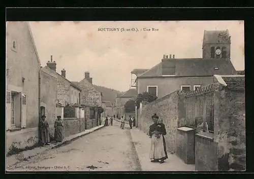 AK Boutigny, Une Rue