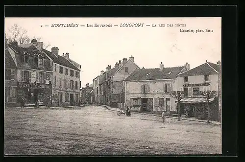 AK Montlhéry, La Rue des Hôtes