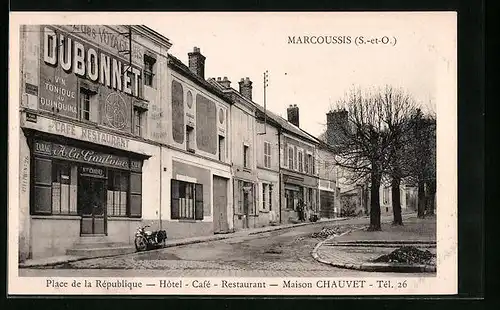 AK Marcoussis, Place de la République, Restaurant Maison Chauvet