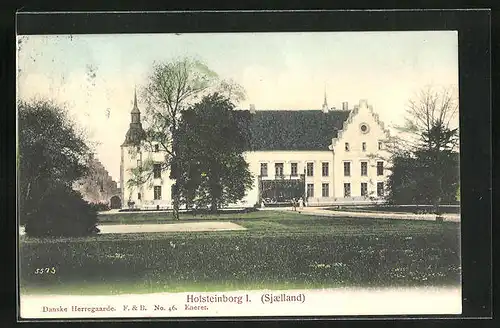 AK Holsteinborg, Ansicht des Schlosses