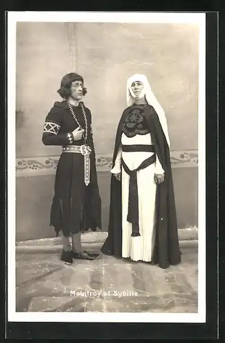 AK Mézières, Théâtre du Jorat, Aliénor, Mainfroy et Sybille