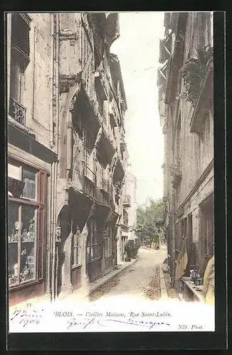 AK Blois, Vieilles Maisons, Rue Saint-Lubin