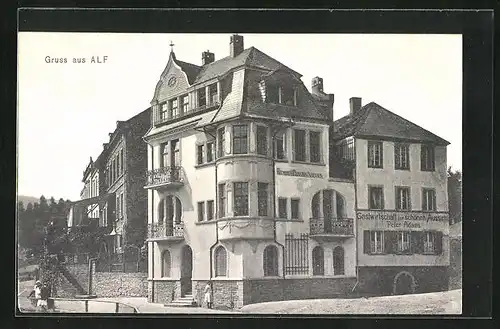 AK Alf, Gasthaus zur schönen Aussicht