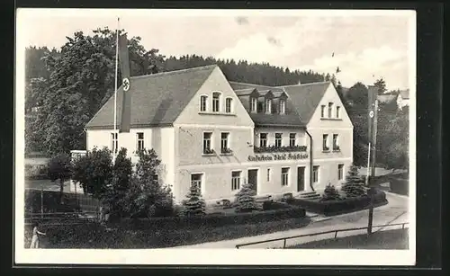 AK Sohland /Spree, Kinder-Erholungsheim, Sächs. Fechtschule