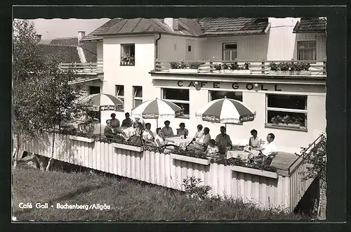 AK Buchenberg /Allgäu, Café-Pension Goll