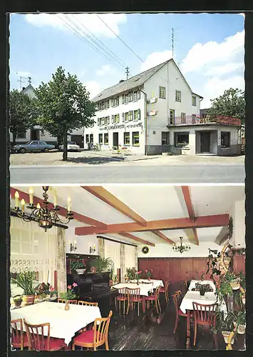 AK Horhausen /Westerwald, Gasthaus und Pension Lindenhof