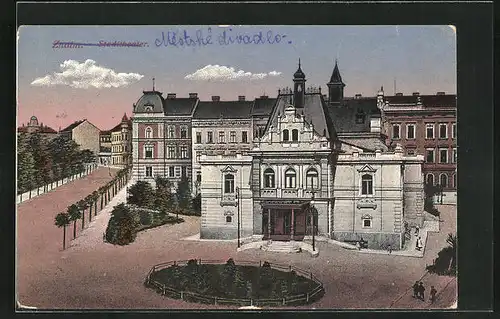 AK Znaim /Znojmo, Mestske divadlo