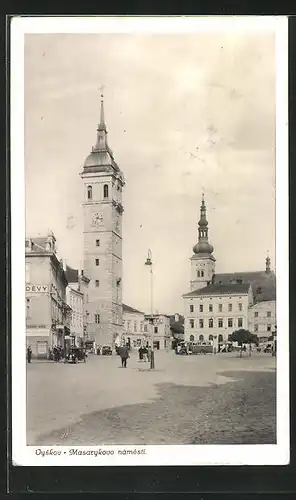 AK Wischau / Vyskov, Masarykovo námestí, Kostel