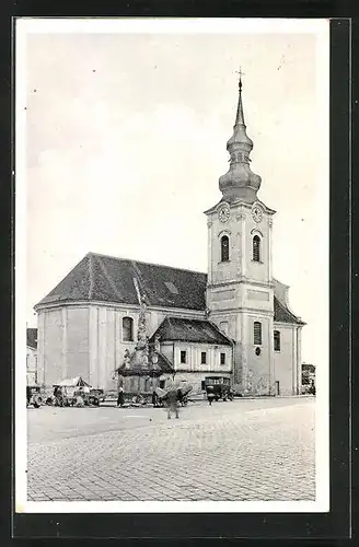 AK Göding / Hodonin, Farní chrám