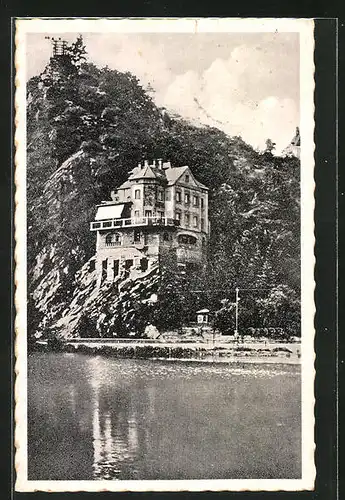 AK Znaim a. d. Thaya, Villa Krommer